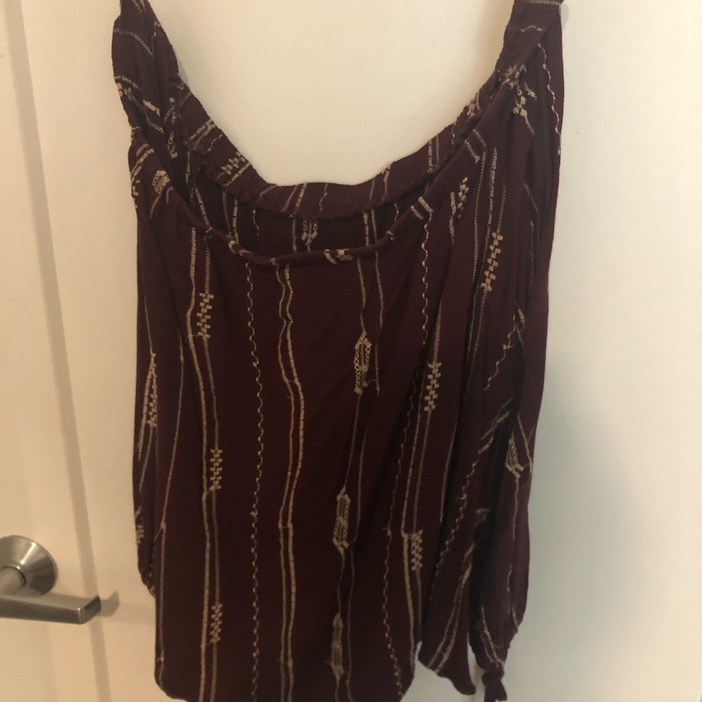 Off the shoulder top- runs small